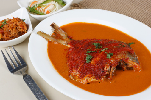 Pomfret curry