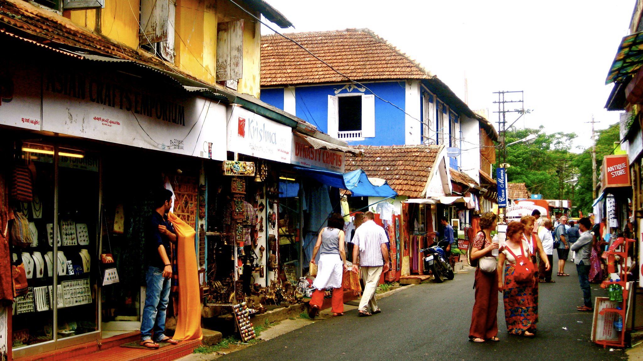 Streets around Synagogue at Fort Cochin