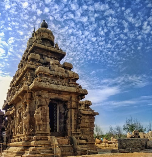 shore temple, oldest temples in India